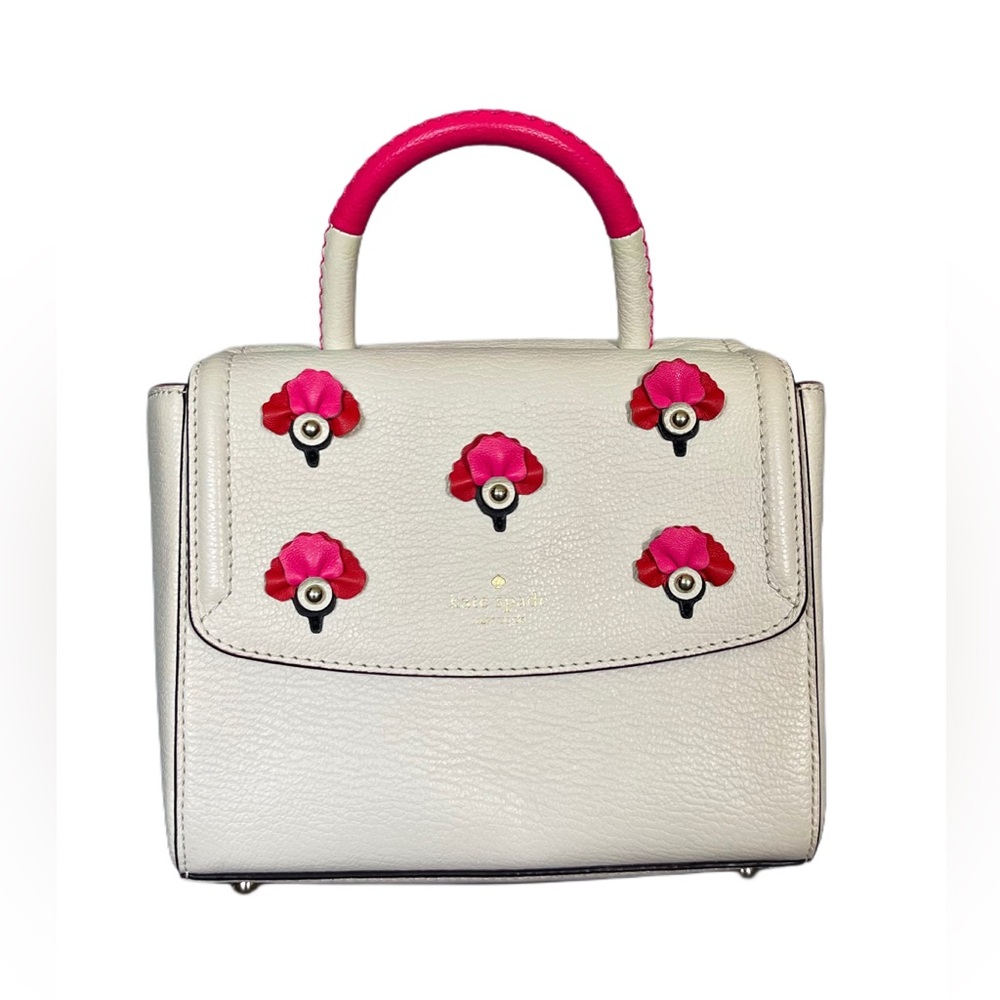 Kate Spade New York Shonna Carley Satchel Crossbody Box Type Leather Bag